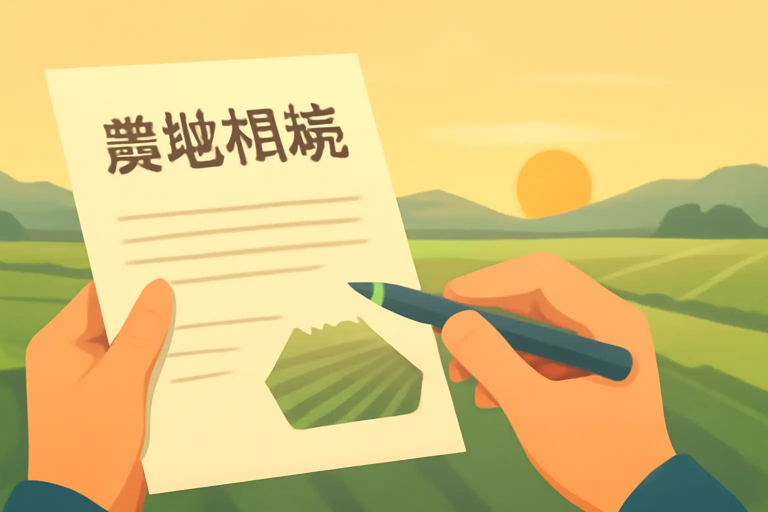 農地相続の手続きと活用方法|届出・登記から税の特例まで解説