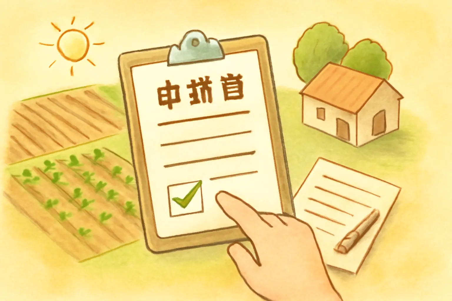 農地転用の手続きと流れを解説|申請完了までの期間と注意点